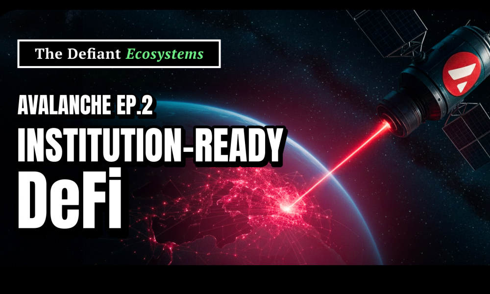 Avalanche DeFi: the Journey to Bring Institutions Onchain