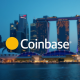 Coinbase launches business platform in Singapore
