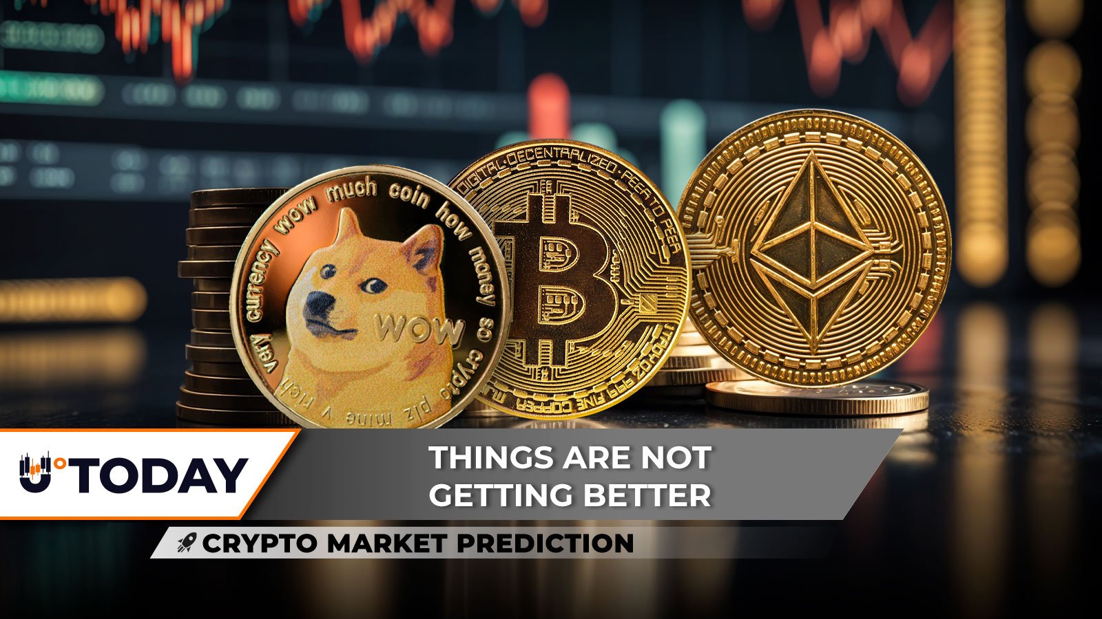 Crypto Market Prediction: Dogecoin (DOGE) Death Cross Confirmed, Bitcoin (BTC) Fights $500 Million Sell Wall, Ethereum (ETH) Price Recovery Here?
