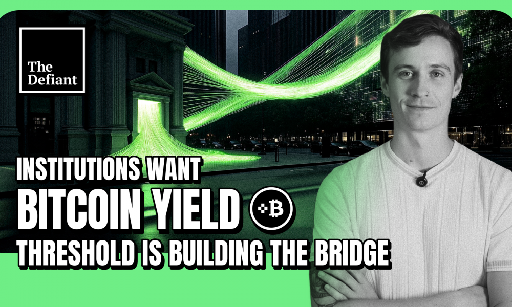 Institutions Want Bitcoin Yield — Threshold Is Building the Bridge