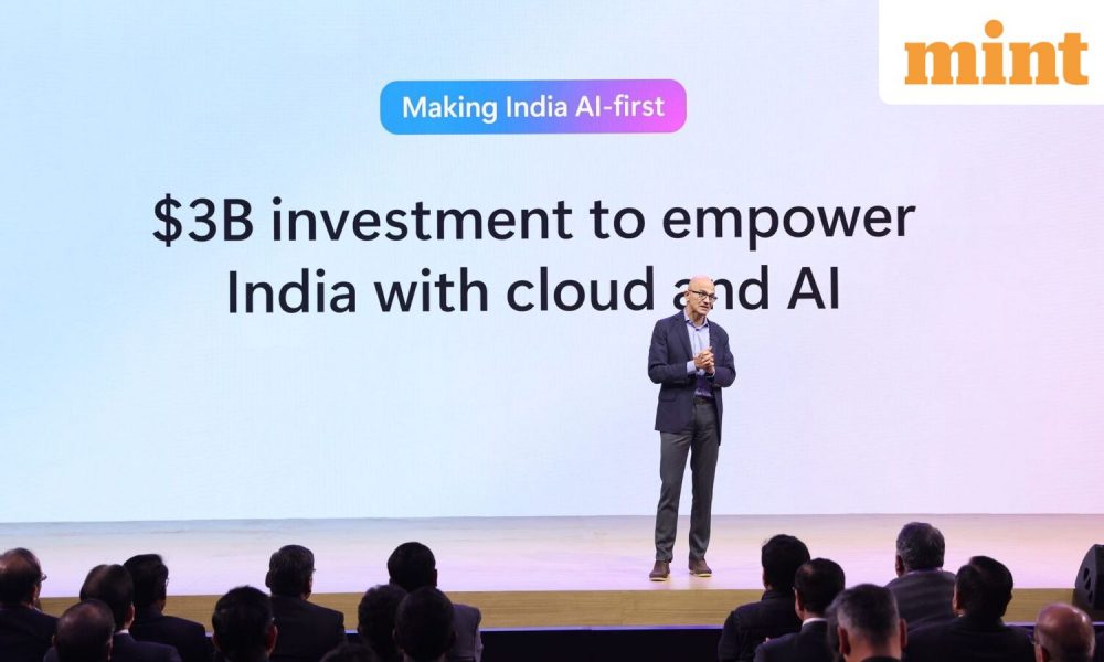 Microsoft announces major update on India’s AI-skilling programme ahead of Satya Nadella visit