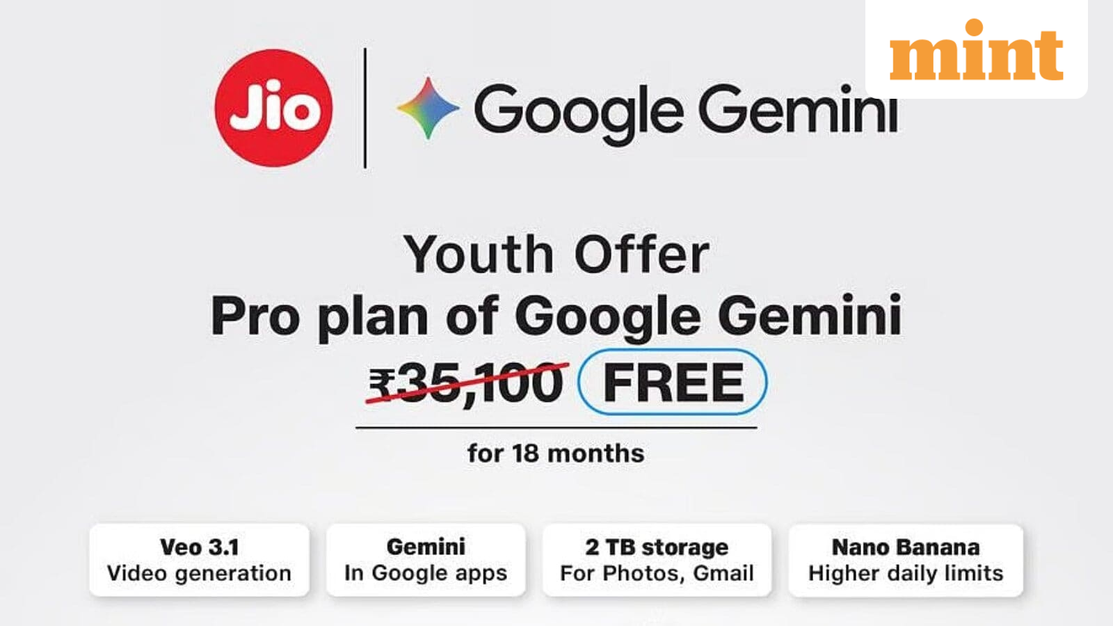 Reliance Jio expands free Google AI Pro offer to all age groups: How to claim it and what all it offers