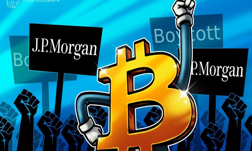 Strategy Supporters and BTC Community's JP Morgan Boycott Gains steam