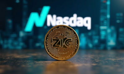 ZIGChain And Nasdaq Logo