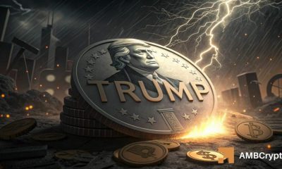 $14.8M whale activity puts pressure on TRUMP's price, but is $4.80 next?