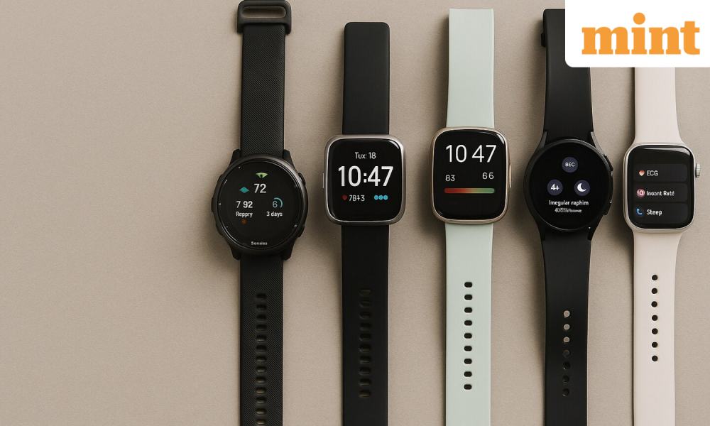 5 smartwatches to track your everyday activity and quietly nudge you towards healthier, steadier habits
