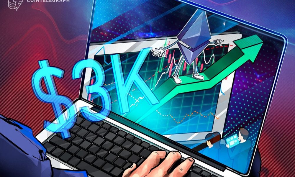 ETH Hits $3K But It’s Too Early To Call A Reversal