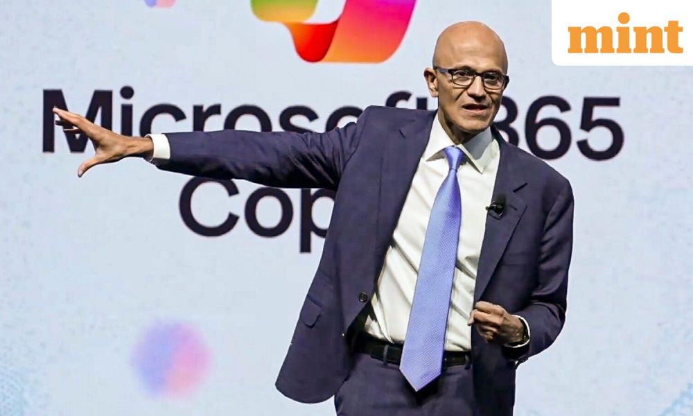 Nadella touts AI tools, sparks Big Tech's race for digital dominance in India
