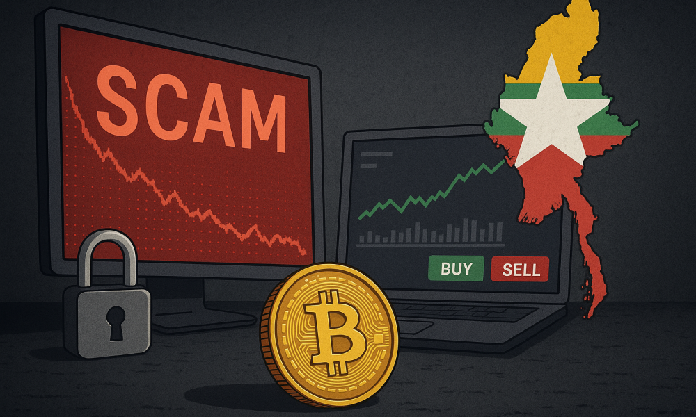 US crackdown exposes Burma crypto scam network using fake trading sites