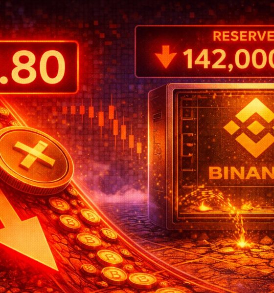 XRP Slides To $1.80 While Binance Reserves Continue To Decline