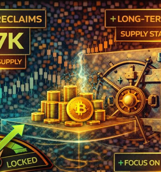 Bitcoin Reclaims $97K As Long-Term Holders Supply Stays Locked