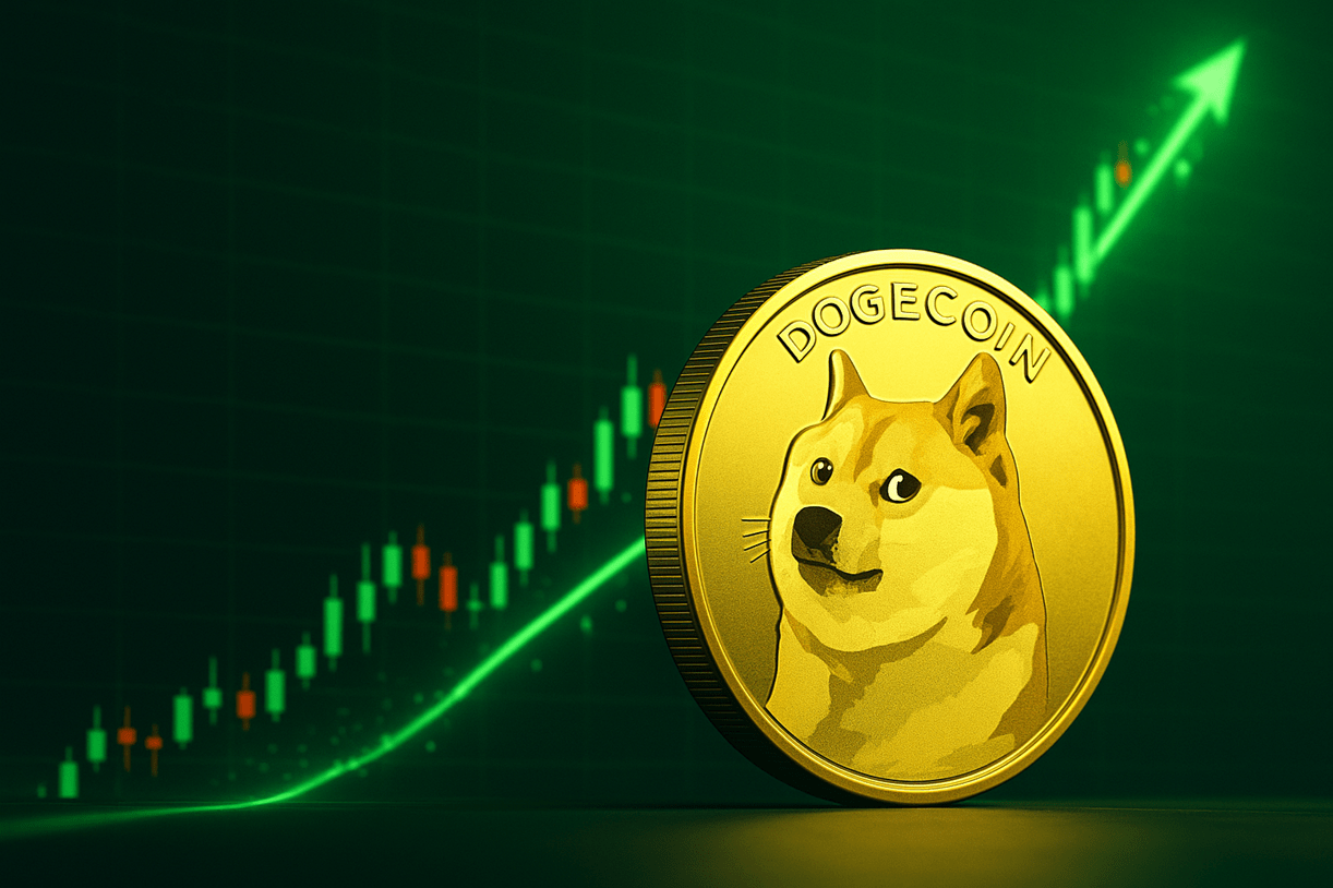 Dogecoin Breaks Its 'Lower-Band Prison' As Daily Trend Flips