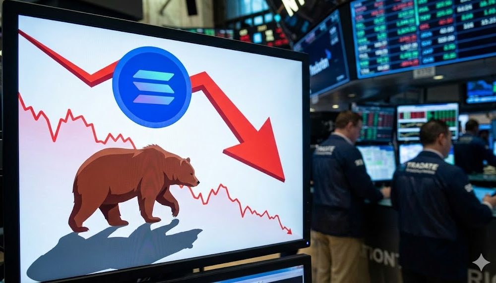 Solana (SOL) Slips Further As Bears Target Deeper Support Zones