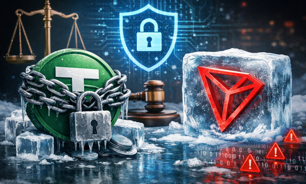 Tether tightens compliance grip as major USDT freeze hits Tron