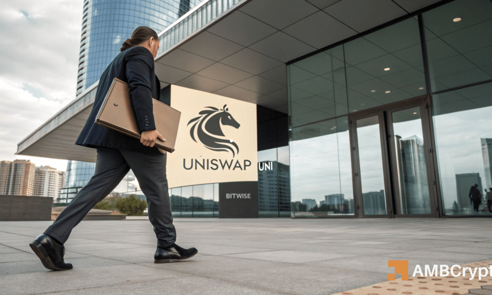 Are Bitwise's Spot Uniswap ETF plans good news for UNI's price?