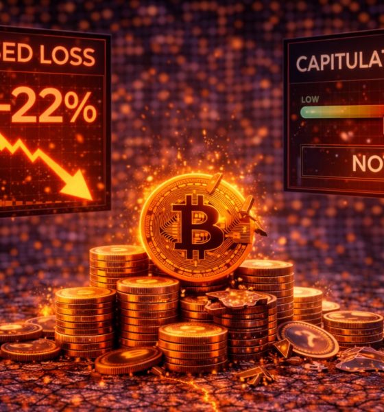 Bitcoin Unrealized Losses Reach 22% – Still No Capitulation Phase