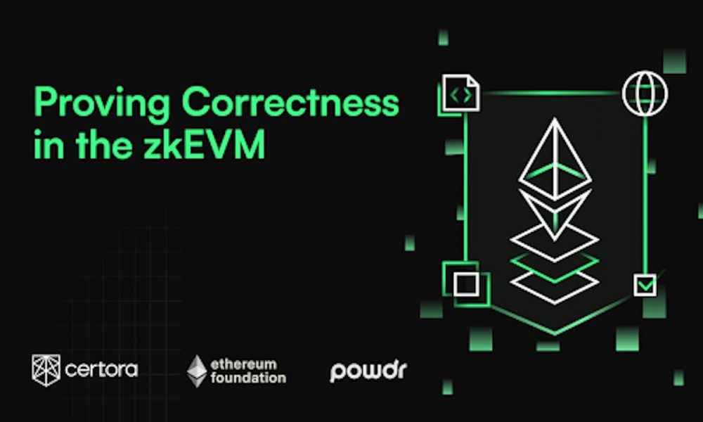Certora Awarded Ethereum Foundation Grant to Help Create a ZK Future for EVM