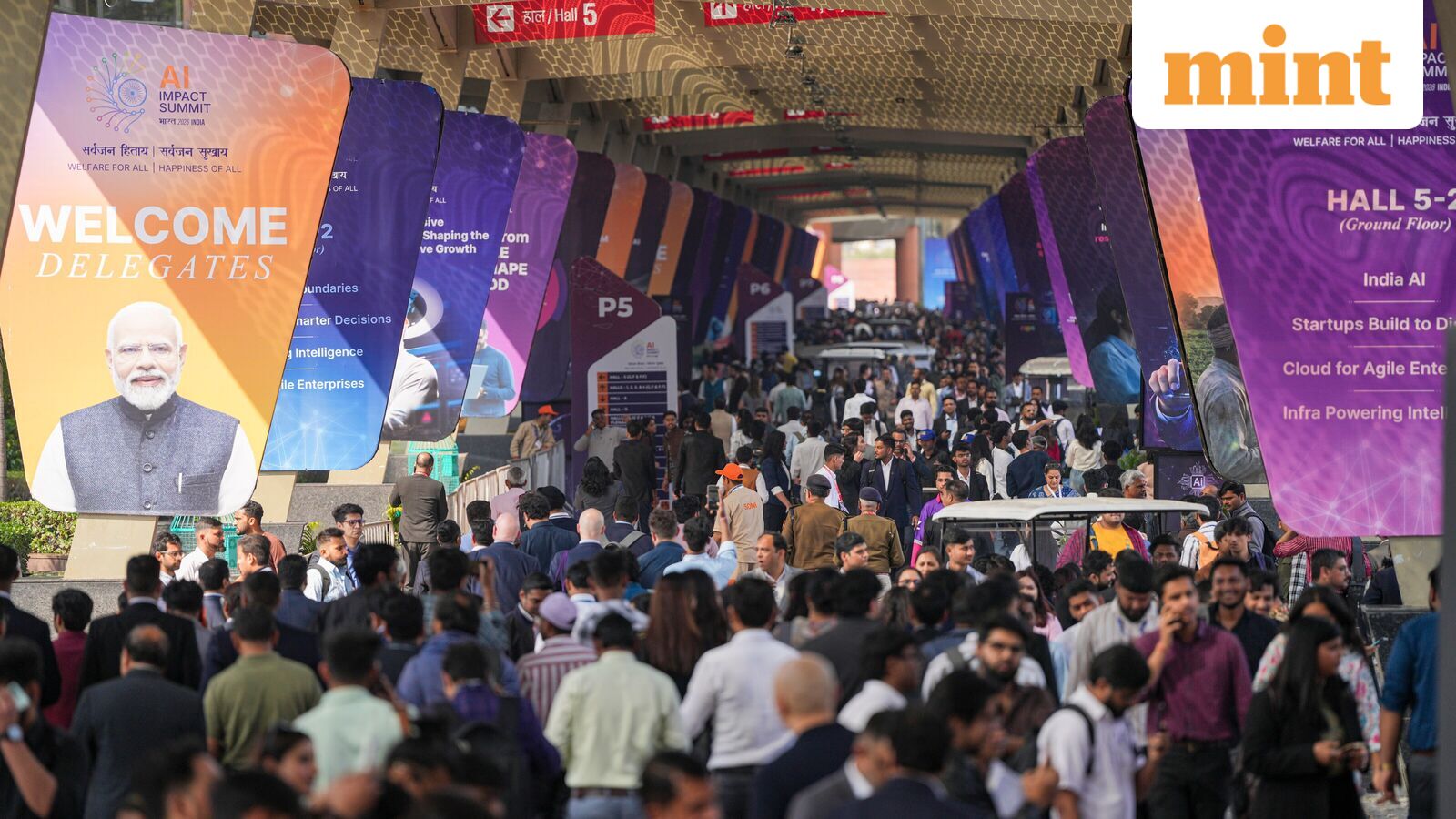 Day one of India's global AI pitch descends into chaos
