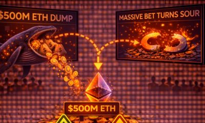 Hyperunit Whale Dumps $500M In Ethereum As Massive Crypto Bet Turns Sour