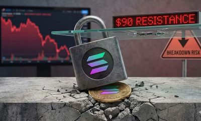 Solana (SOL) Trades Heavy Below $90 As Breakdown Risk Grows