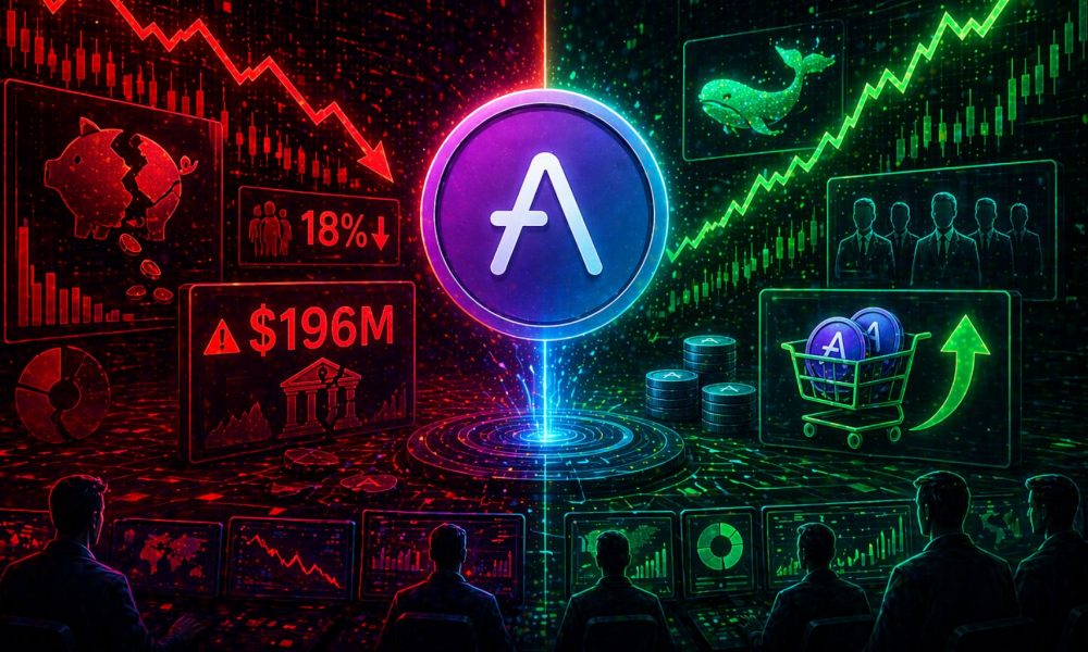 Aave Is Down 18% And Carrying $196M In Bad Debt, But Smart Money Is Buying Anyway