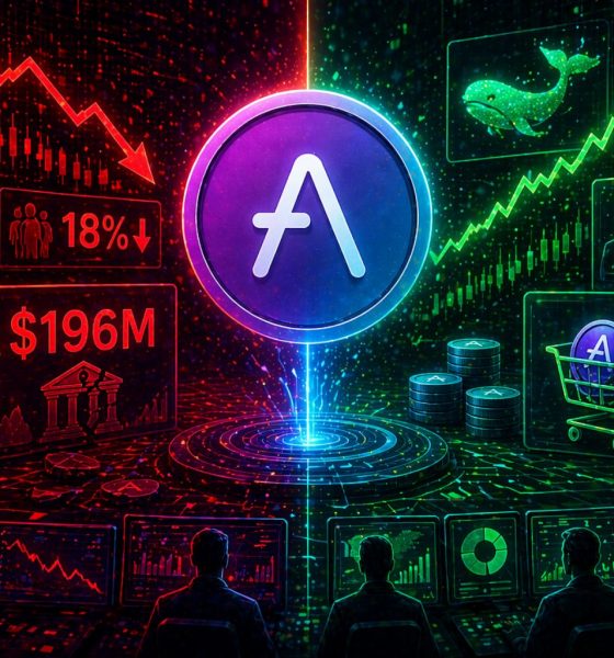 Aave Is Down 18% And Carrying $196M In Bad Debt, But Smart Money Is Buying Anyway