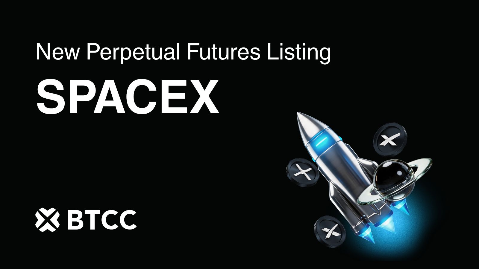 BTCC Exchange Launches SpaceX Pre-IPO Perpetual Futures Trading and Celebrates with Tesla Cyberbeast Giveaway