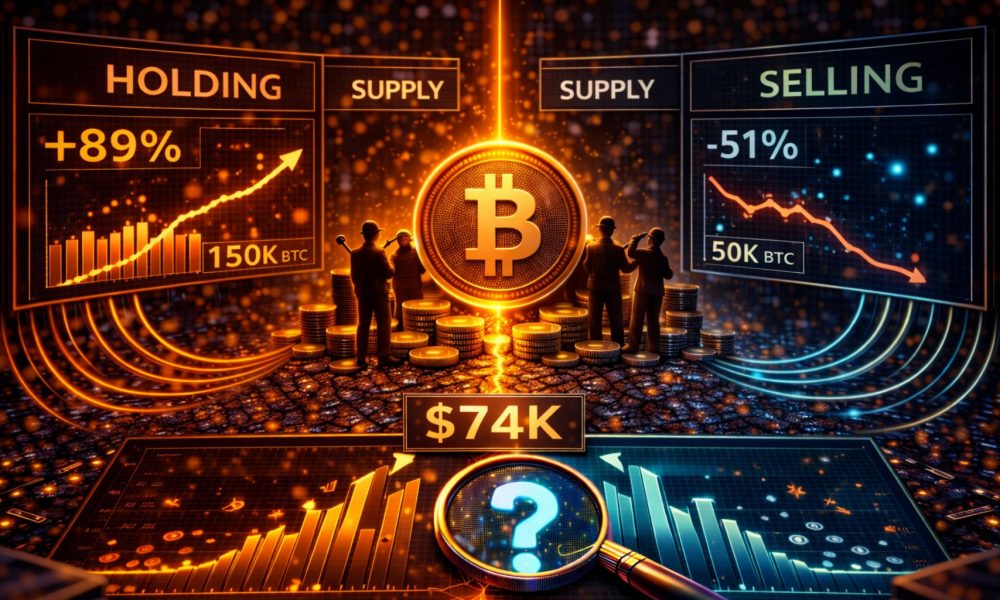 Bitcoin Miners Are Choosing To Hold At $74K: Changing The Supply Picture