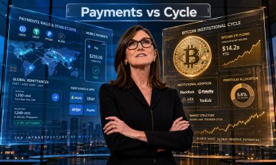 Cathie Wood’s Bitcoin bull thesis concedes stablecoins won the real-world payment fight