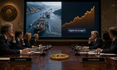 The global oil shock has the Fed cornered just days before its next meeting — what that means for Bitcoin