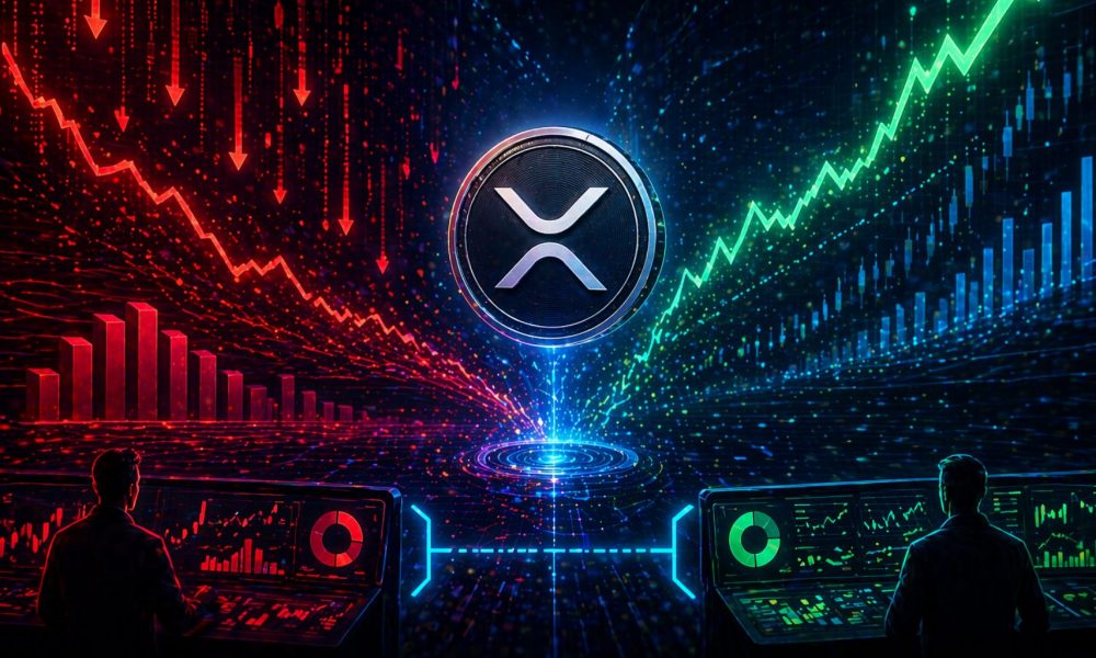 XRP Is Moving Higher While Its Order Flow Stays Negative: A Gap Worth Watching