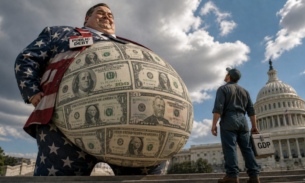 America’s $31.27 trillion in debt now exceeds GDP – silently reinforces the case for Bitcoin