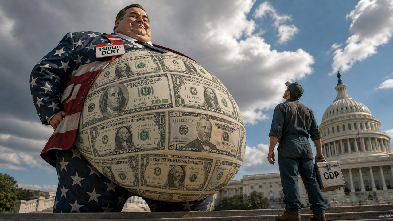America’s $31.27 trillion in debt now exceeds GDP – silently reinforces the case for Bitcoin