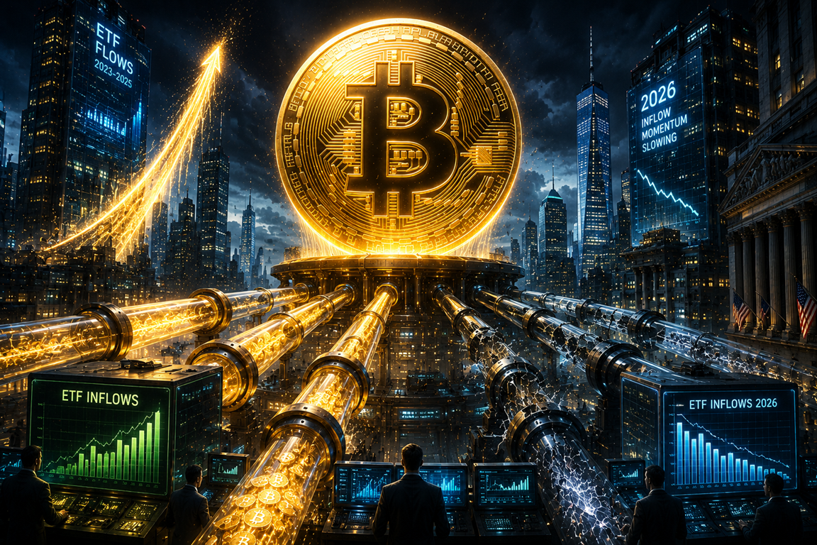 Bitcoin ETF Inflows Are Underperforming In 2026, Data Shows