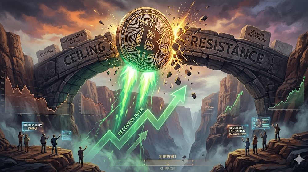 Bitcoin Price Climbs Into Resistance