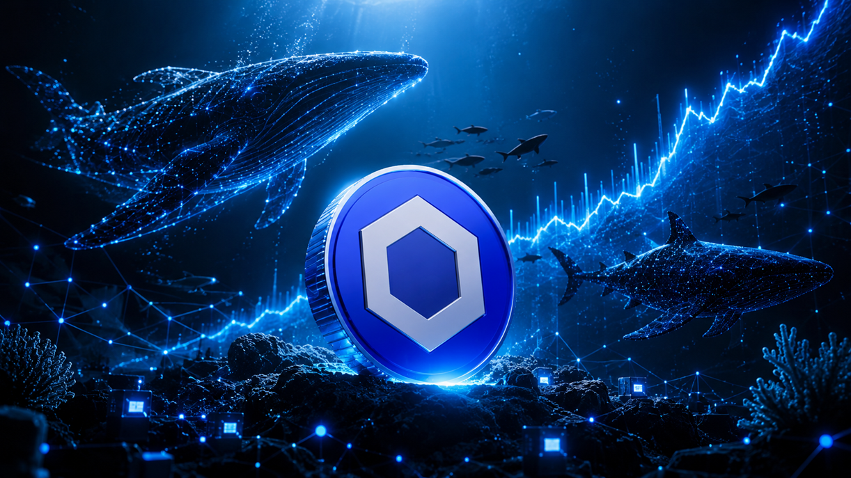 Chainlink Whales Buy 32.9 Million LINK, Holdings Hit Record High