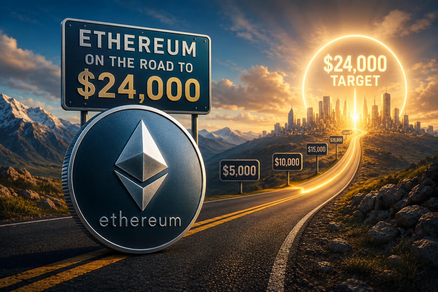 Ethereum Analyst Sets $24,000 Full Parabolic Target, Here’s The Roadmap