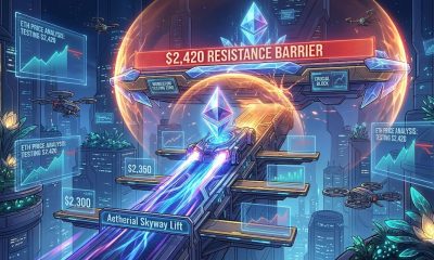 Ethereum Price Tries To Extend Gains, $2,420 Stands In The Way
