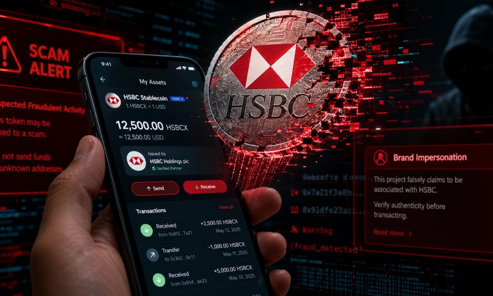 Fake HSBC bank stablecoins hit the market showcasing dangerous new crypto scam wave