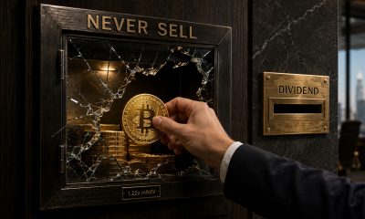 The “never sell” Bitcoin treasury trade is seriously starting to crack