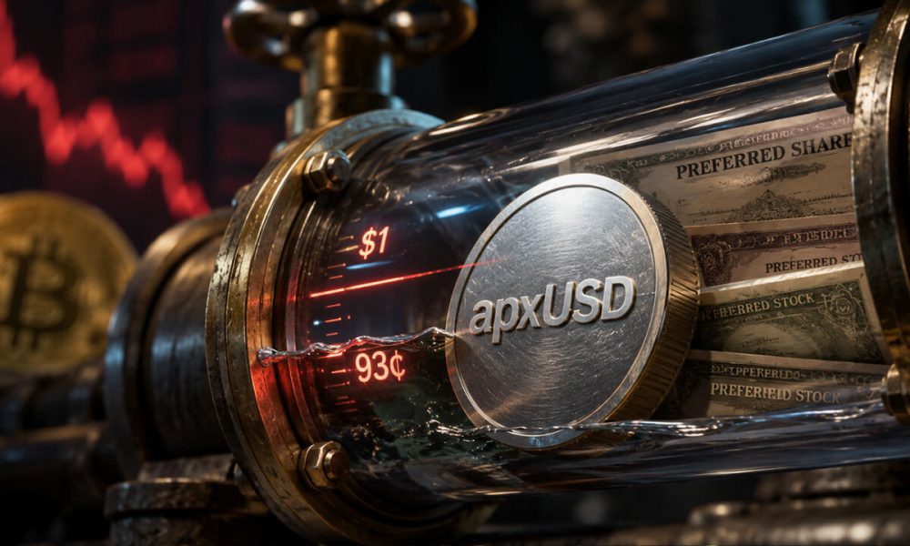 A stablecoin tied to Strategy stock depegs putting a new DeFi dollar risk in focus as Bitcoin sells off
