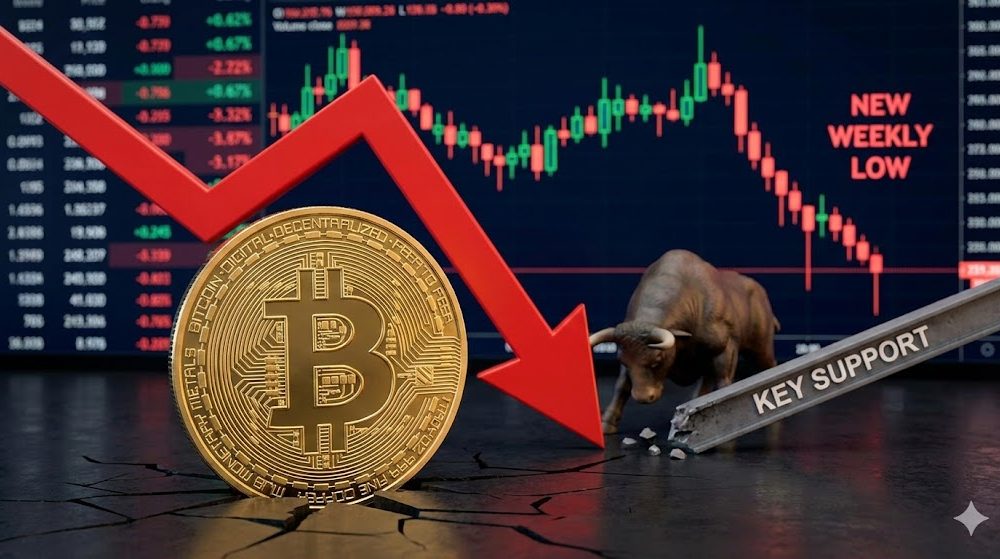Bitcoin Price Sinks to New Weekly Low