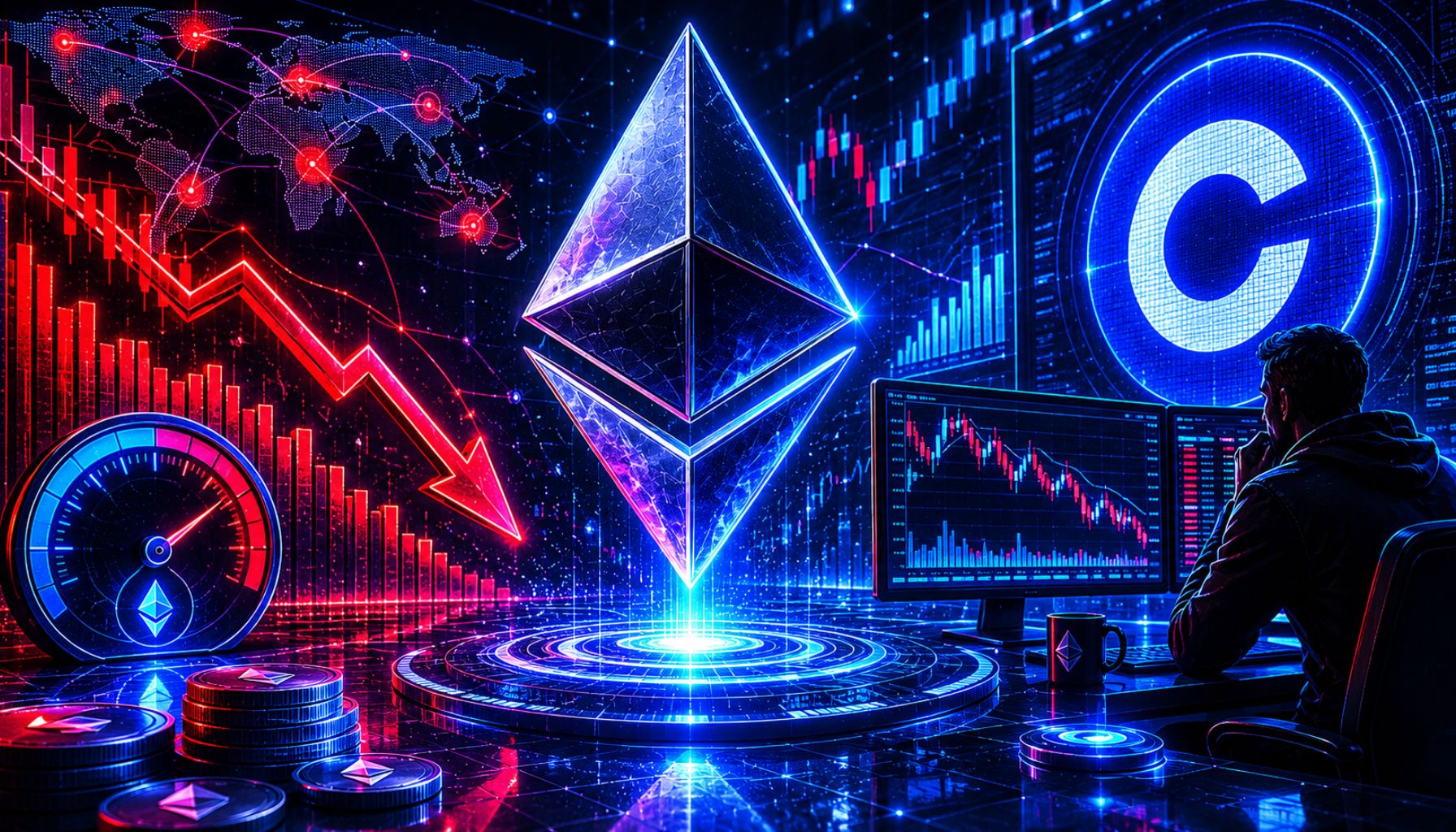 Ethereum Coinbase Premium Hits Lowest Level Since February – Traders Are Watching