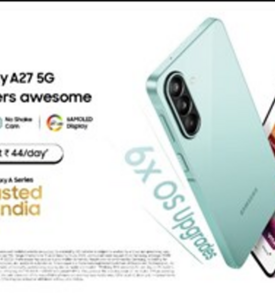 Samsung Galaxy A27 5G debuts in India with 120Hz AMOLED display, price starts at ₹28,999