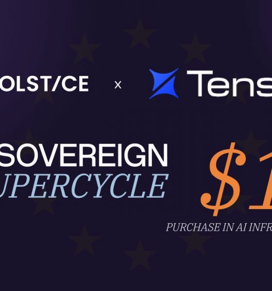 Solstice and Tensorx to Buy $1 Billion in AI Infrastructure to Support EU Sovereign AI Demand
