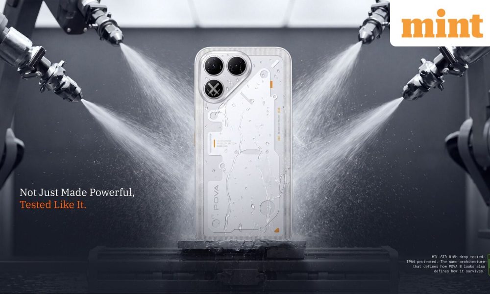 Tecno POVA 8 5G launched in India with Alive Matrix Display, 8,000mAh battery: Check price and specs