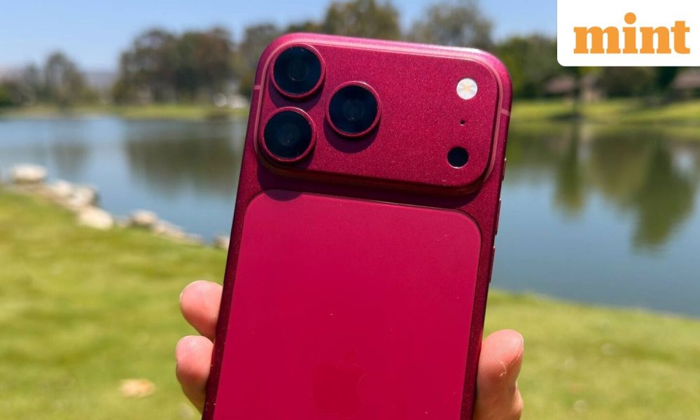 iPhone 18 Pro design leaks again in live images; Dark Cherry, Light Blue and Black colours revealed