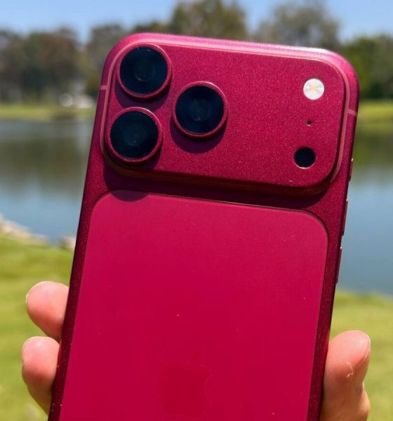 iPhone 18 Pro design leaks again in live images; Dark Cherry, Light Blue and Black colours revealed