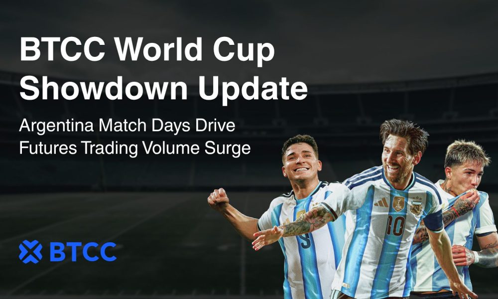 BTCC Exchange Sees Trading Volume Surge Ahead of Argentina Match Days as World Cup Showdown Campaign Heats Up