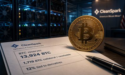 Bitcoin miners are using up to 12% of treasury BTC as collateral rather than selling coins